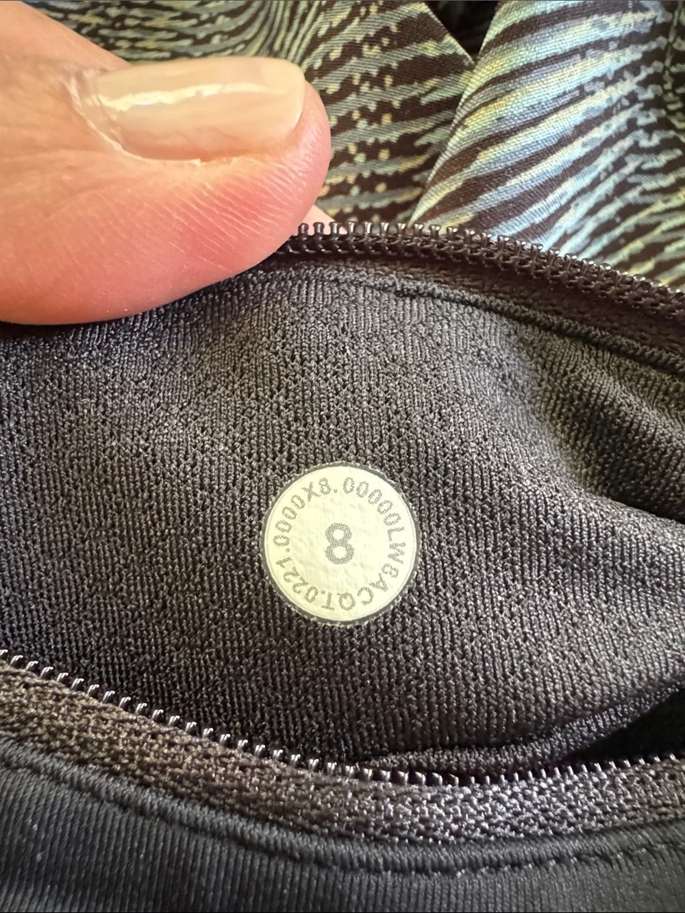 Lululemon pace rival skirt II dandy digie multi black